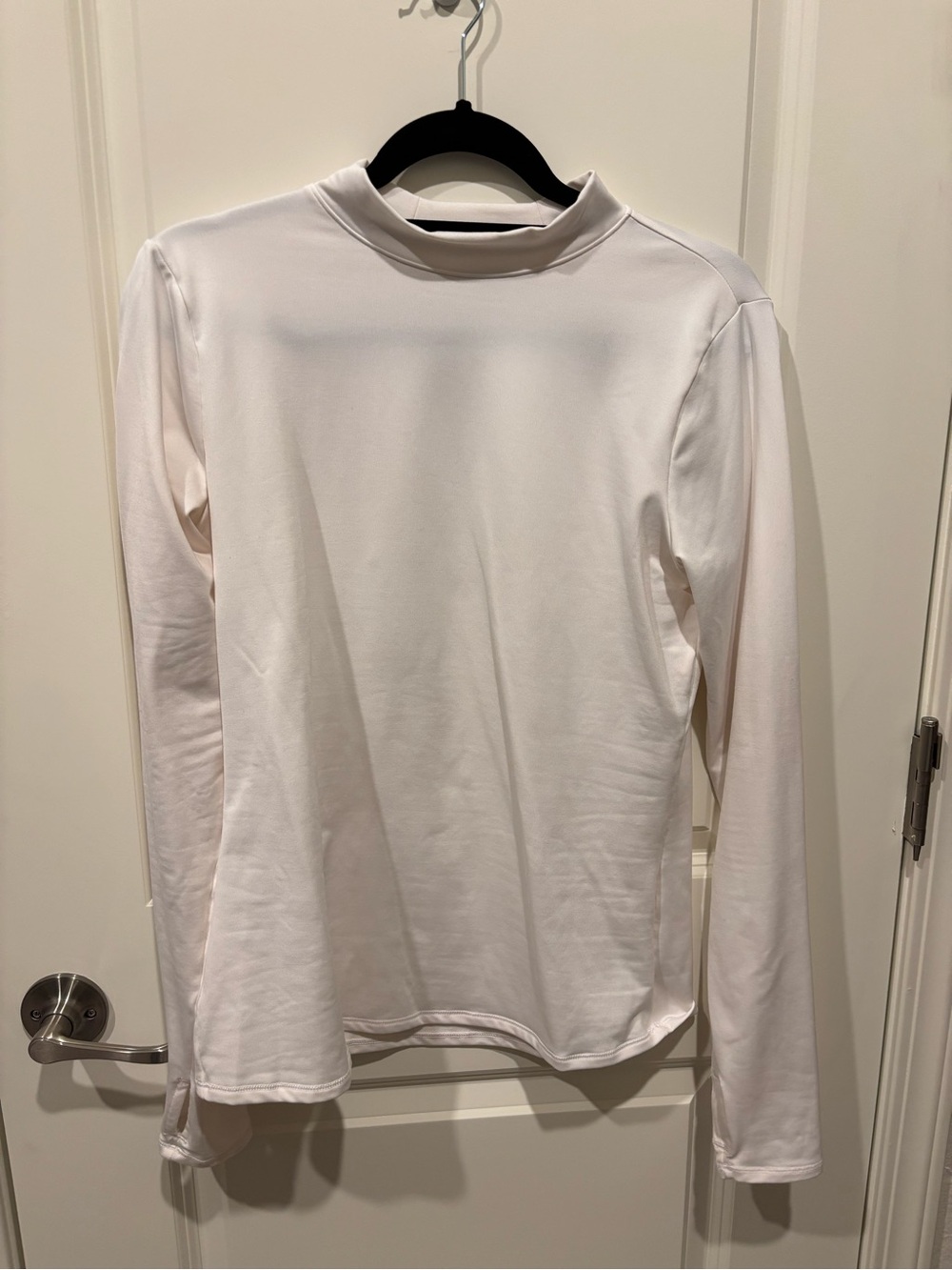 DSG Cream Mock Neck Long Sleeve Sweater